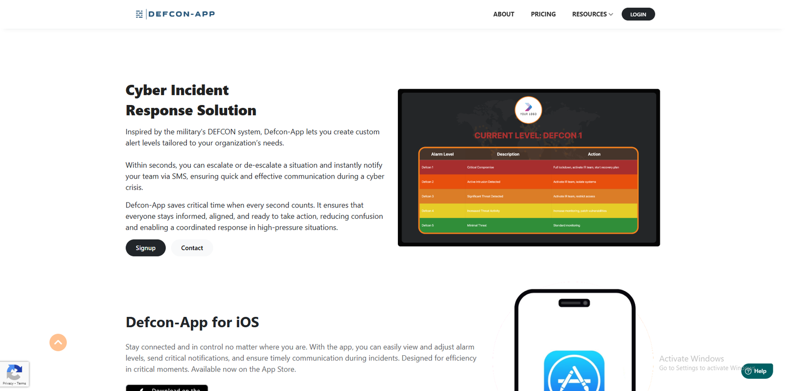 defcon-app