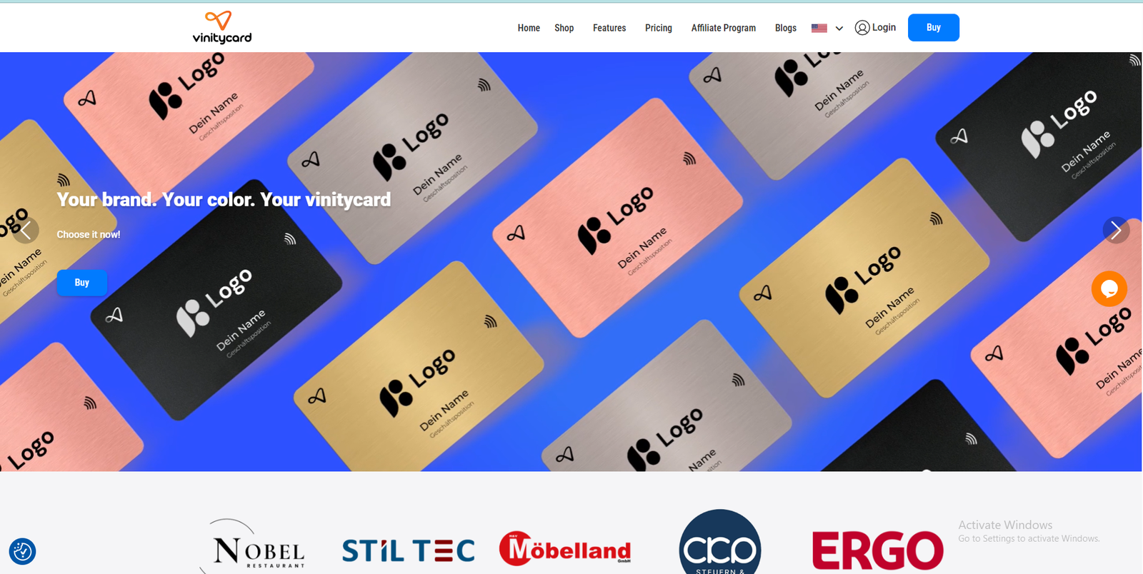 vinitycard